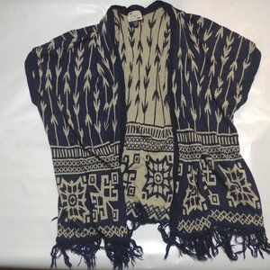 Women's Knit Short Sleeve Kimono